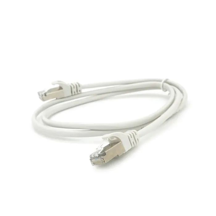 Патч-корд 1м FTP cat.5e, CU, RJ45, grey Merlion (PCM-CU-5E/1G) изображение 2