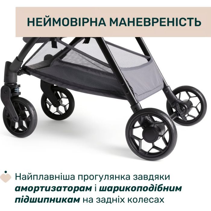 Коляска Chicco Urbino Чорна (8058664182015) (87138.95) изображение 4