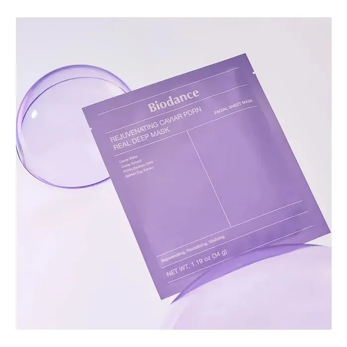 Маска для волос Biodance Rejuvenating Caviar PDRN Гидрогелевая 34 г (8809891184606) изображение 6