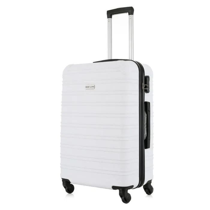 Чемодан Semi Line 24" (M) White (T5952-2) (DAS303640)
