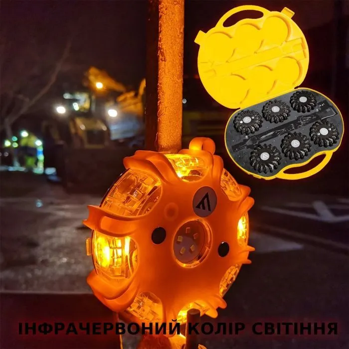 Ліхтар Mactronic Комплект M-Flare Infrared Magnet Synch Recharg 12/220V (PSD0018) (DAS303752) зображення 5