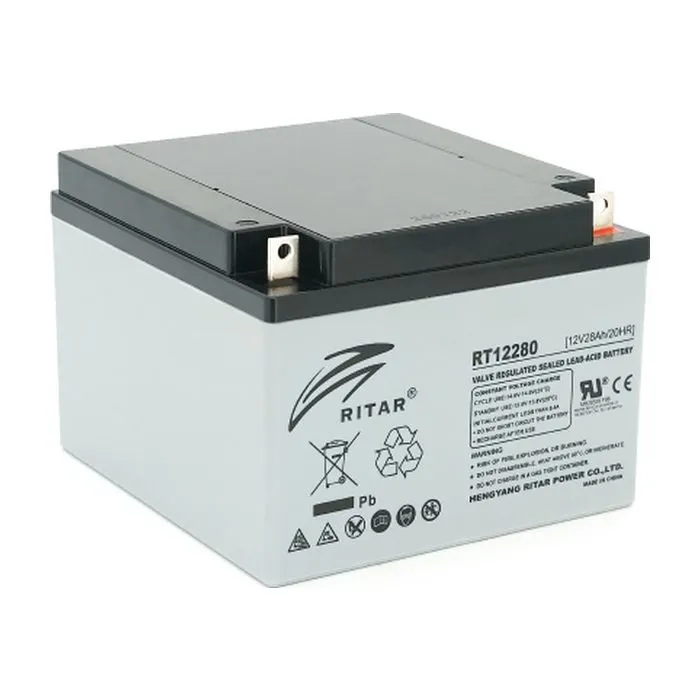 Батарея до ДБЖ Ritar RT12280 L5, 12V 28Ah (RT12280 L5)