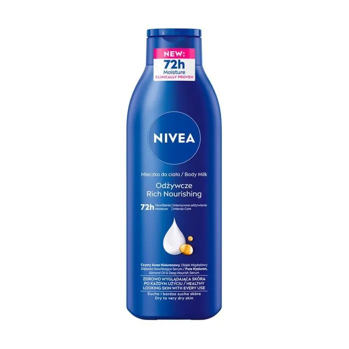 Молочко для тела Nivea Rich Nourishing Body Milk Глубокое питание 250 мл (5900017047553)