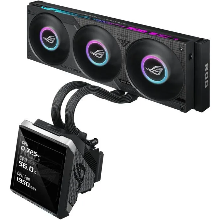 Система жидкостного охлаждения ASUS ROG STRIX SLC IV 360 ARGB LCD (90RC01S1-B0EAY0) изображение 2