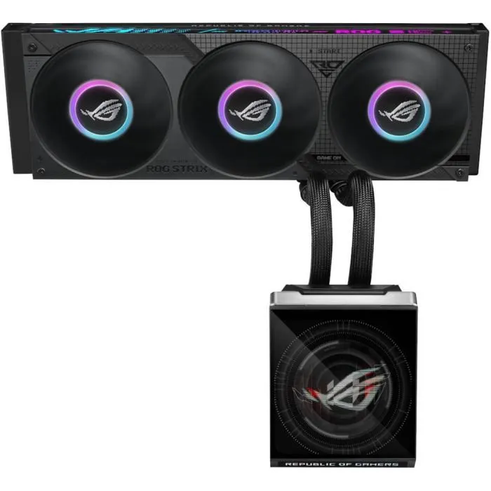 Система жидкостного охлаждения ASUS ROG STRIX SLC IV 360 ARGB LCD (90RC01S1-B0EAY0) изображение 3