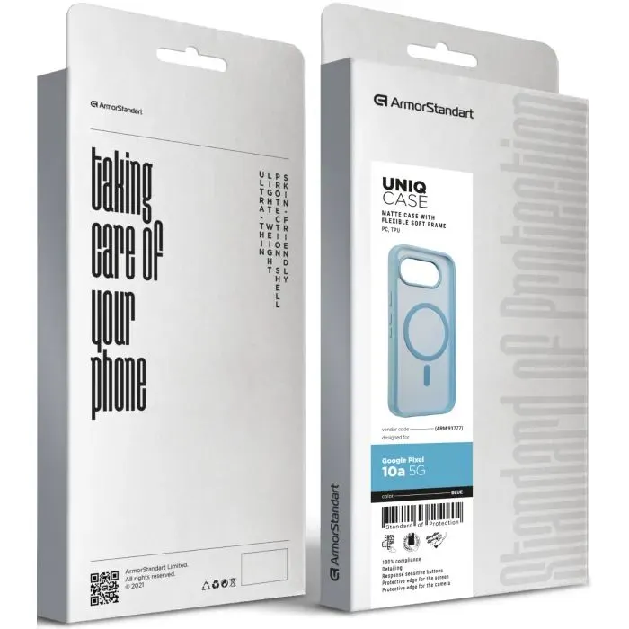 Чехол для мобильного телефона Armorstandart Uniq MagCase Google Pixel 10a 5G Blue (ARM91777) изображение 3
