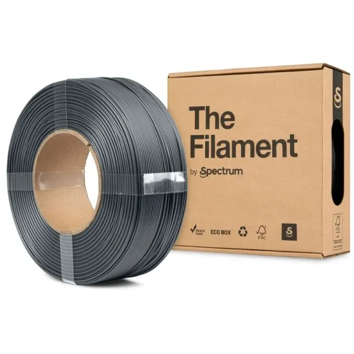 Пластик для 3D-принтера The Filament PLA Lite 1.75mm 1kg ReFill GREY (TF-24230) изображение 3