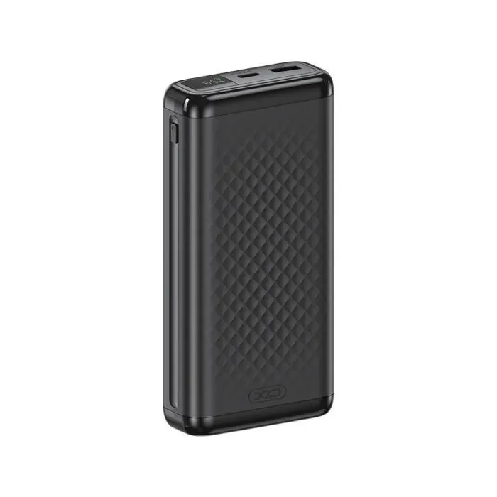 Батарея універсальна XO 20000mAh, 22.5W, black (XO-PB309-BK)