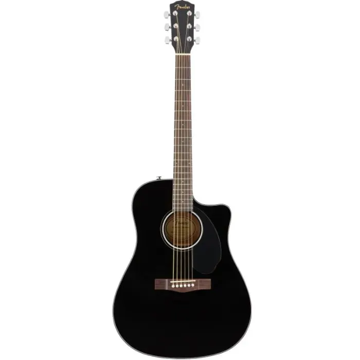 Гитара электроакустическая Fender CD-60SCE WN Black (228011)
