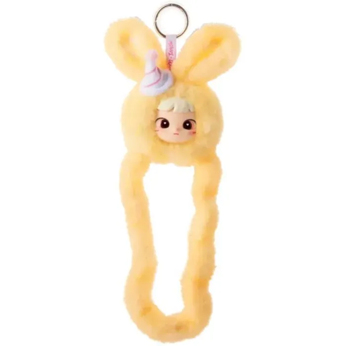 Мягкая игрушка Tangle с кольцом Cimmy Fluffy Bunny Lucky (HWTANGLE01S01-YC03)