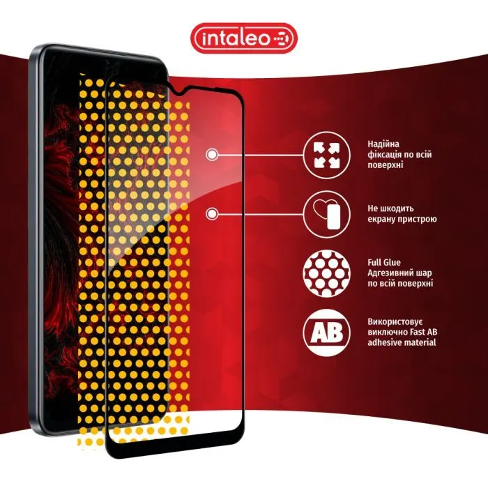 Скло захисне Intaleo Full Glue Realme 10 5G Black (1283126551529) зображення 7