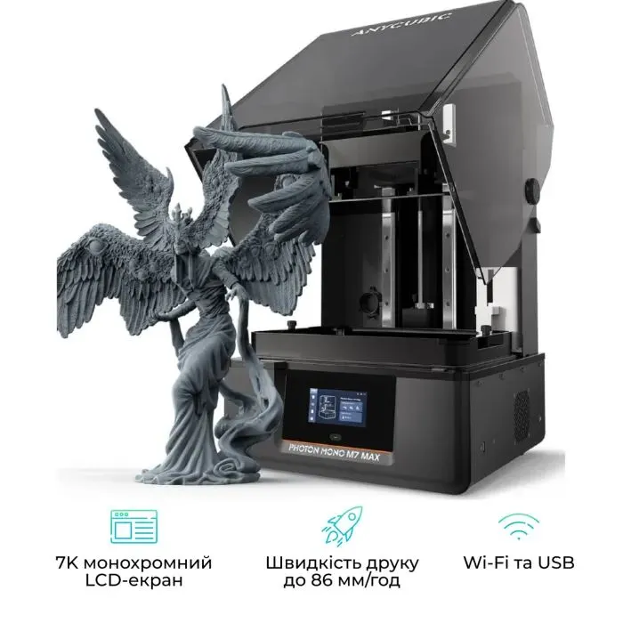 3D-принтер Anycubic Photon Mono M7 MAX (PM7MBK0B-O) изображение 5