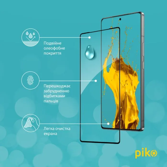 Скло захисне Piko Full Glue ESD Infinix Note 50 Black (1283126627842) зображення 5