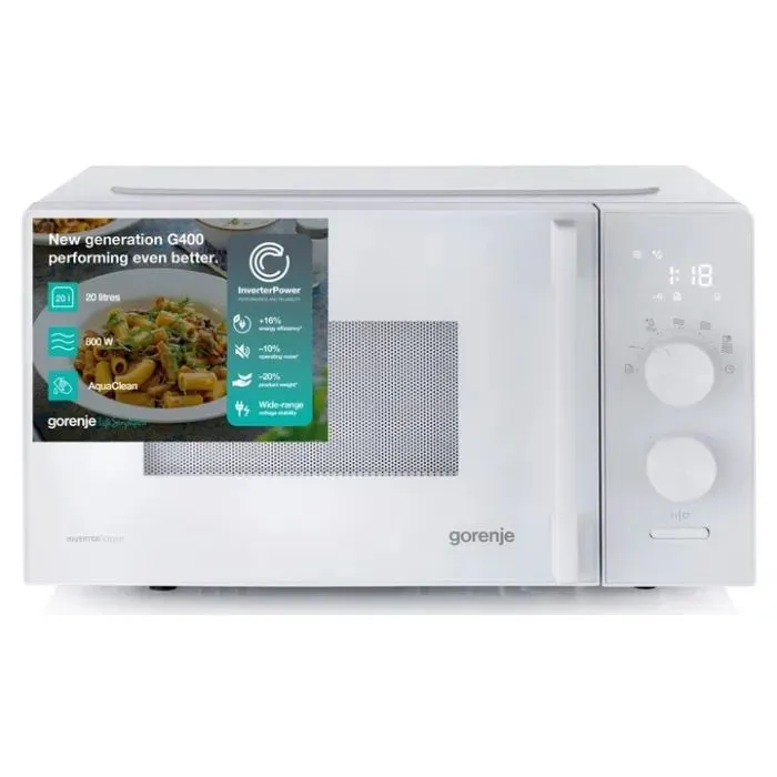 Мікрохвильова піч Gorenje MO20AE1W5 зображення 2