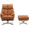 Офісне крісло Qlab RC280BR Brown (RC280BR) зображення 2