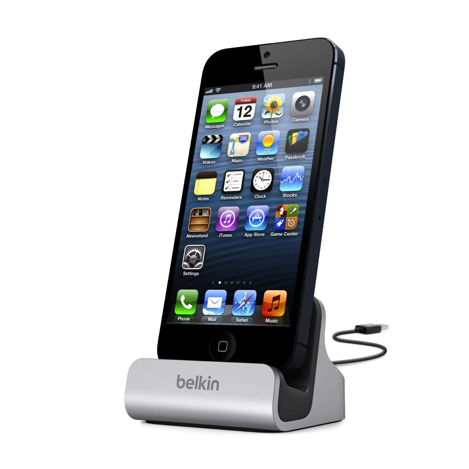 Зарядное устройство Belkin Charge+Sync MIXIT iPhone 5 Dock (F8J045bt) изображение 6