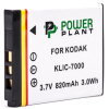 Аккумулятор к фото/видео PowerPlant Kodak KLIC-7000 (DV00DV1152) изображение 2