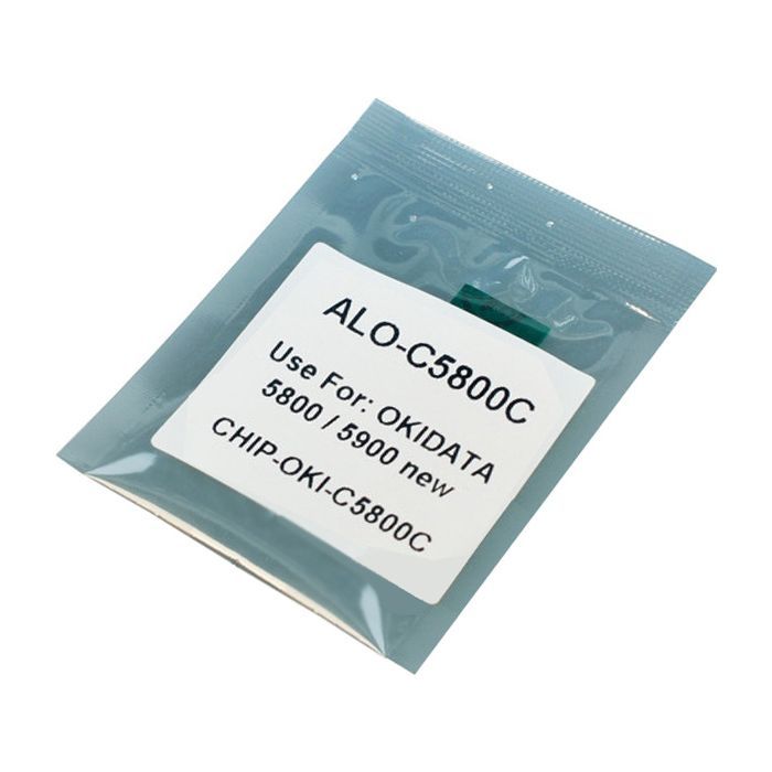 Чип для картриджа OKI C5850 CYAN 6K Apex (CHIP-OKI-5850-С)