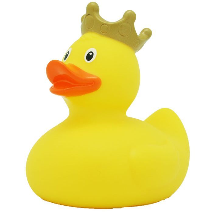 Іграшка для ванної Funny Ducks Утка в короне желтая (L1925)