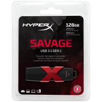 USB флеш накопитель Kingston 128GB HyperX Savage USB 3.1 (HXS3/128GB) изображение 4