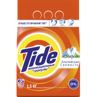 Стиральный порошок Tide Альпийская свежесть 1.5 кг (5413149343580)