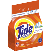 Стиральный порошок Tide Альпийская свежесть 1.5 кг (5413149343580) изображение 2