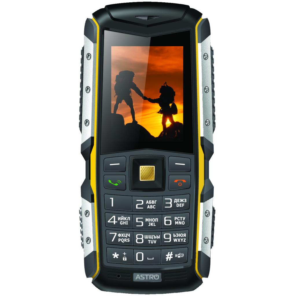 Мобильный телефон Astro A200 RX Black Yellow