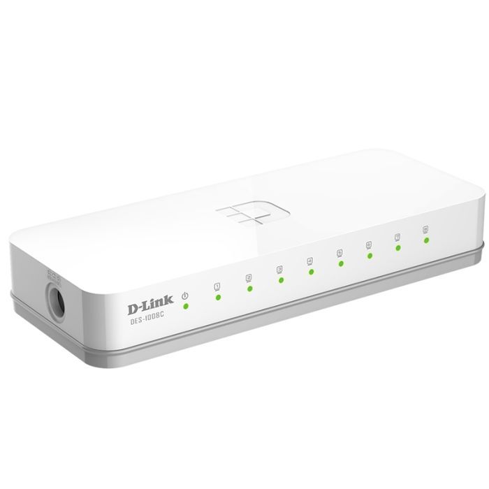Коммутатор сетевой D-Link DES-1008C изображение 3