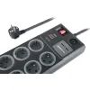 Мережевий фільтр живлення REAL-EL RS-8F USB CHARGE 3m, black (EL122300004) зображення 10