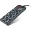 Мережевий фільтр живлення REAL-EL RS-8F USB CHARGE 3m, black (EL122300004) зображення 7