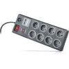Мережевий фільтр живлення REAL-EL RS-8F USB CHARGE 3m, black (EL122300004) зображення 8