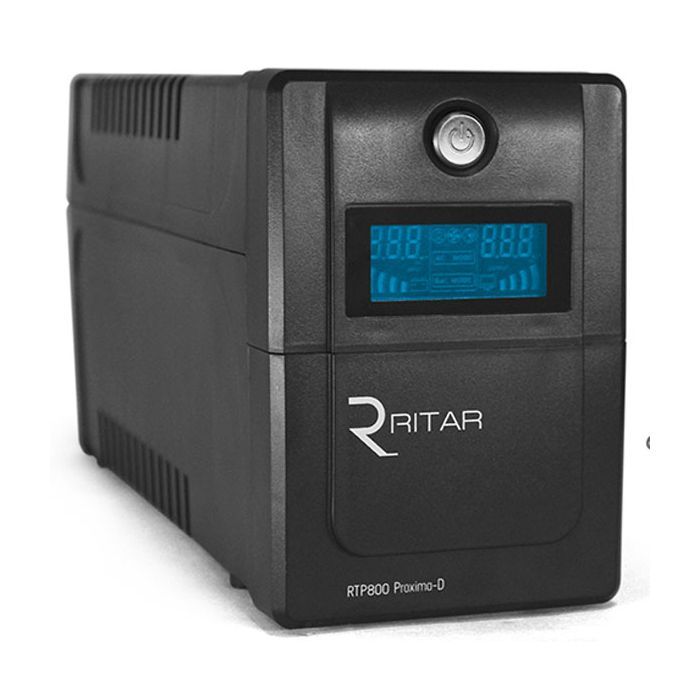 Пристрій безперебійного живлення Ritar RTP800 (480W) Proxima-D (RTP800D)