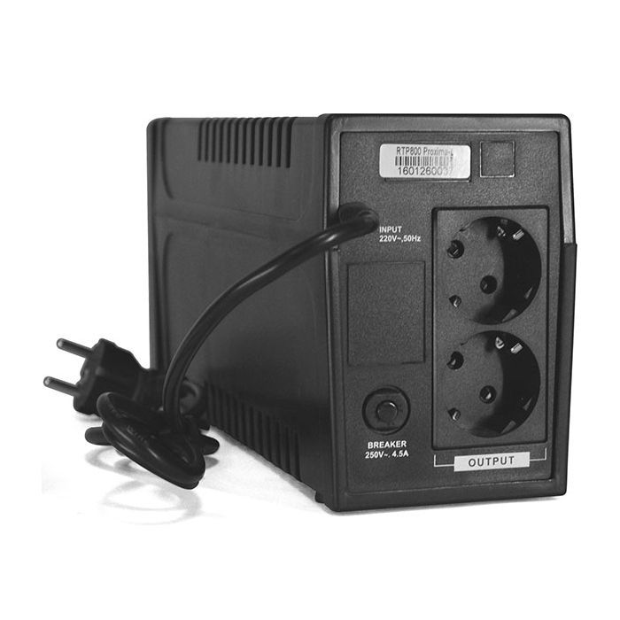 Пристрій безперебійного живлення Ritar RTP800 (480W) Proxima-D (RTP800D) зображення 2