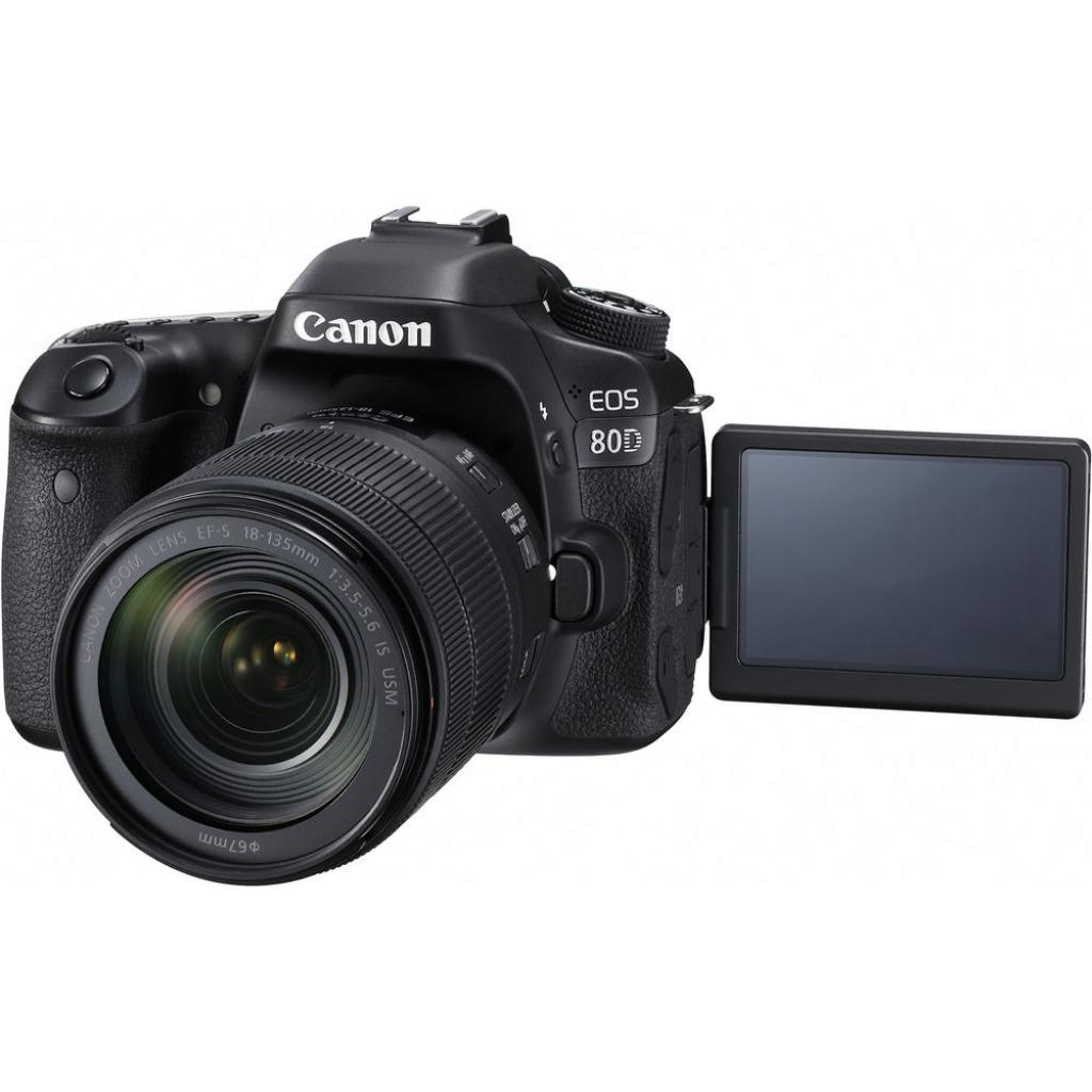 Цифровий фотоапарат Canon EOS 80D 18-135 IS nano USM (1263C040) зображення 11