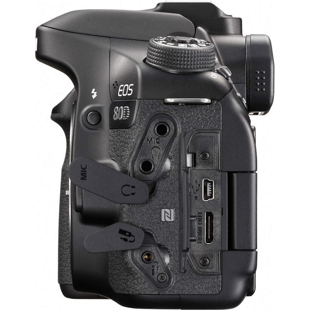 Цифровий фотоапарат Canon EOS 80D 18-135 IS nano USM (1263C040) зображення 5