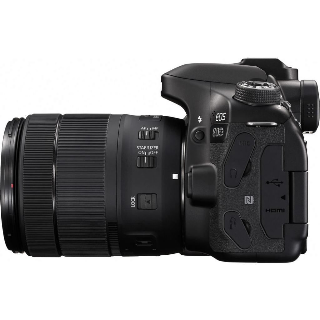 Цифровий фотоапарат Canon EOS 80D 18-135 IS nano USM (1263C040) зображення 6