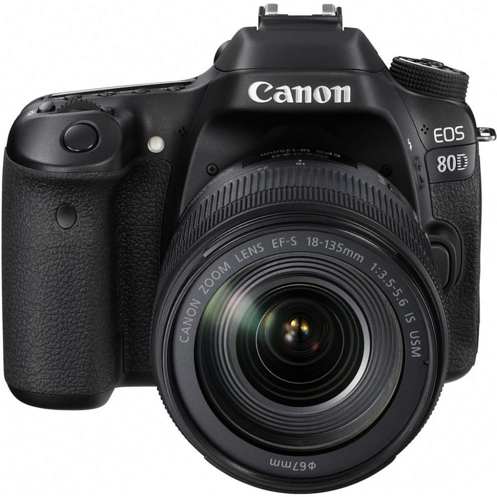 Цифровий фотоапарат Canon EOS 80D 18-135 IS nano USM (1263C040) зображення 8