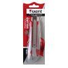 Нож канцелярский Axent 18мм, metal runners, rubber inserts (6702-А) изображение 2