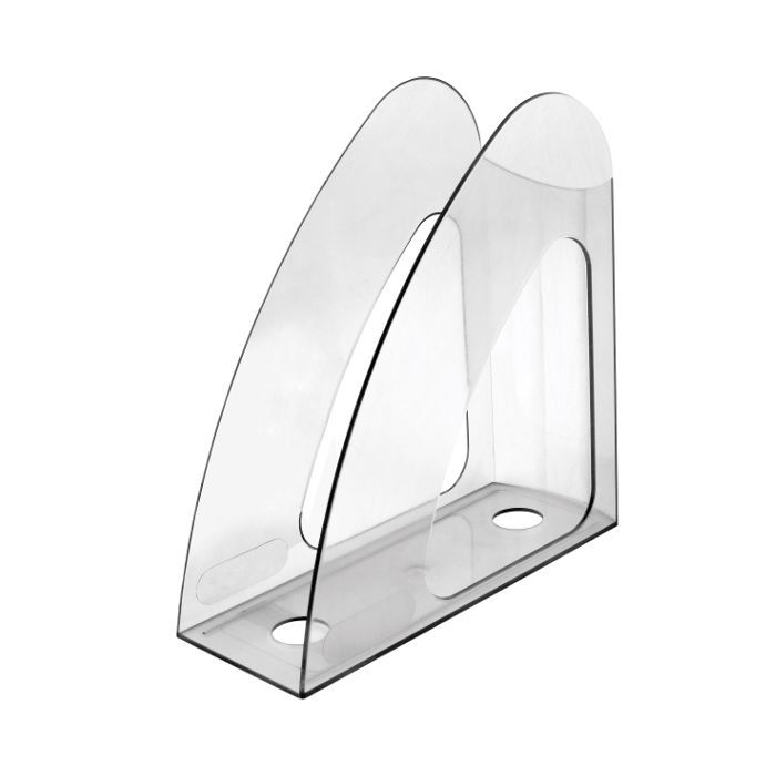 Лоток для паперів Delta by Axent vertical, 24х9х24см, clear (D4014-27)