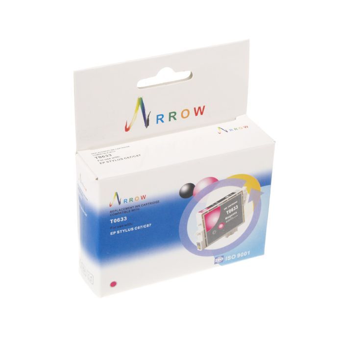 Картридж Arrow Epson Stylus C67/CX3700/CX4700 Magenta (T0633)