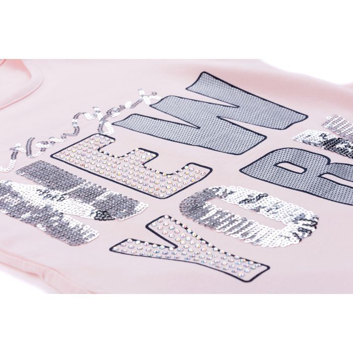 Футболка дитяча Breeze "NEW YORK" (1281-140G-peach) зображення 5