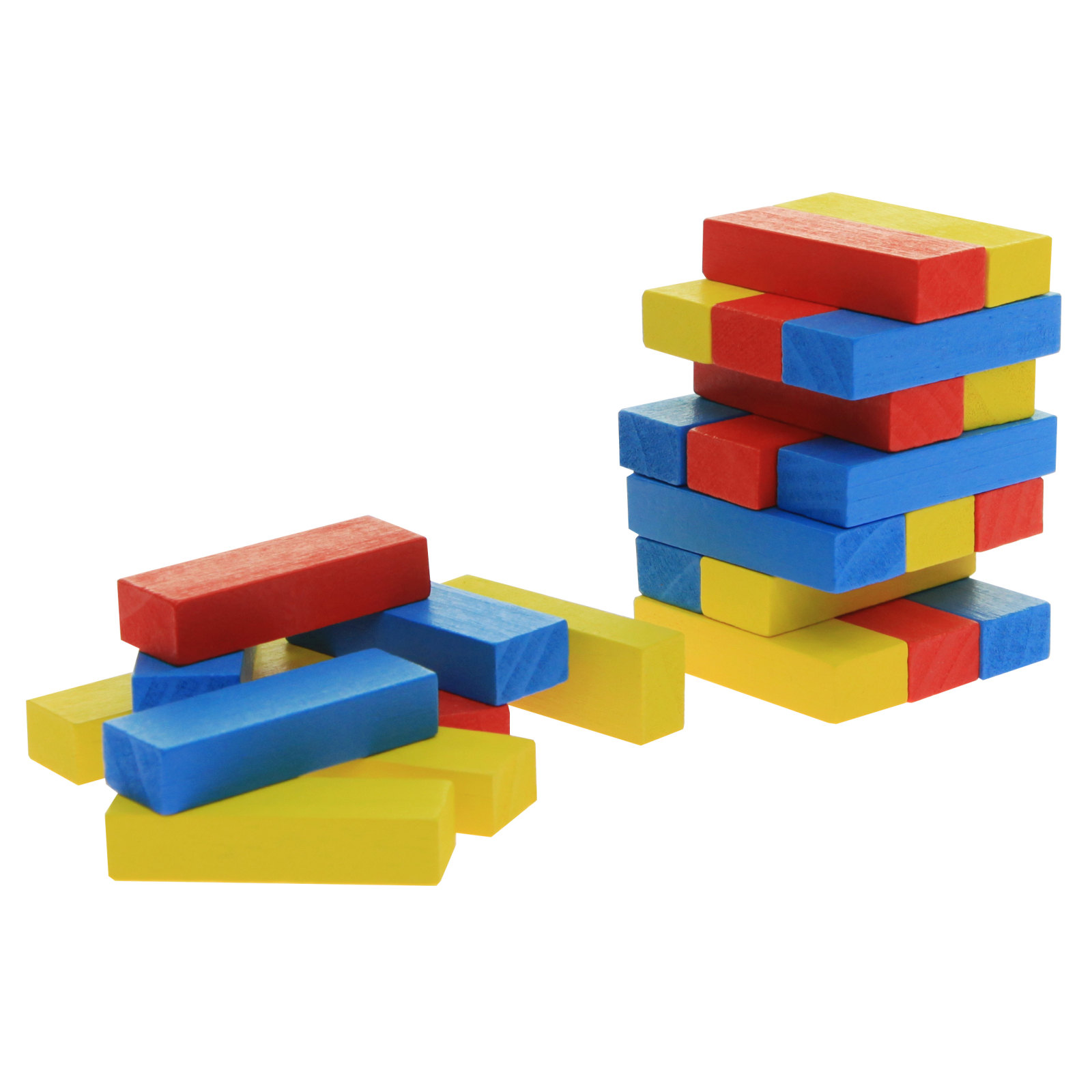 Настольная игра Goki Дженга Разноцветная башня (HS973) изображение 2