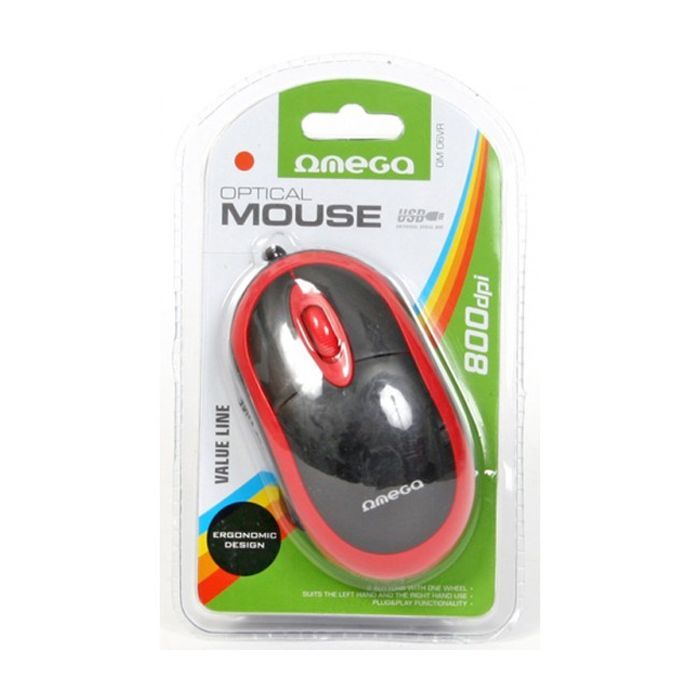 Мышка Omega OM-06V USB Black-Blue (OM06VB) изображение 5