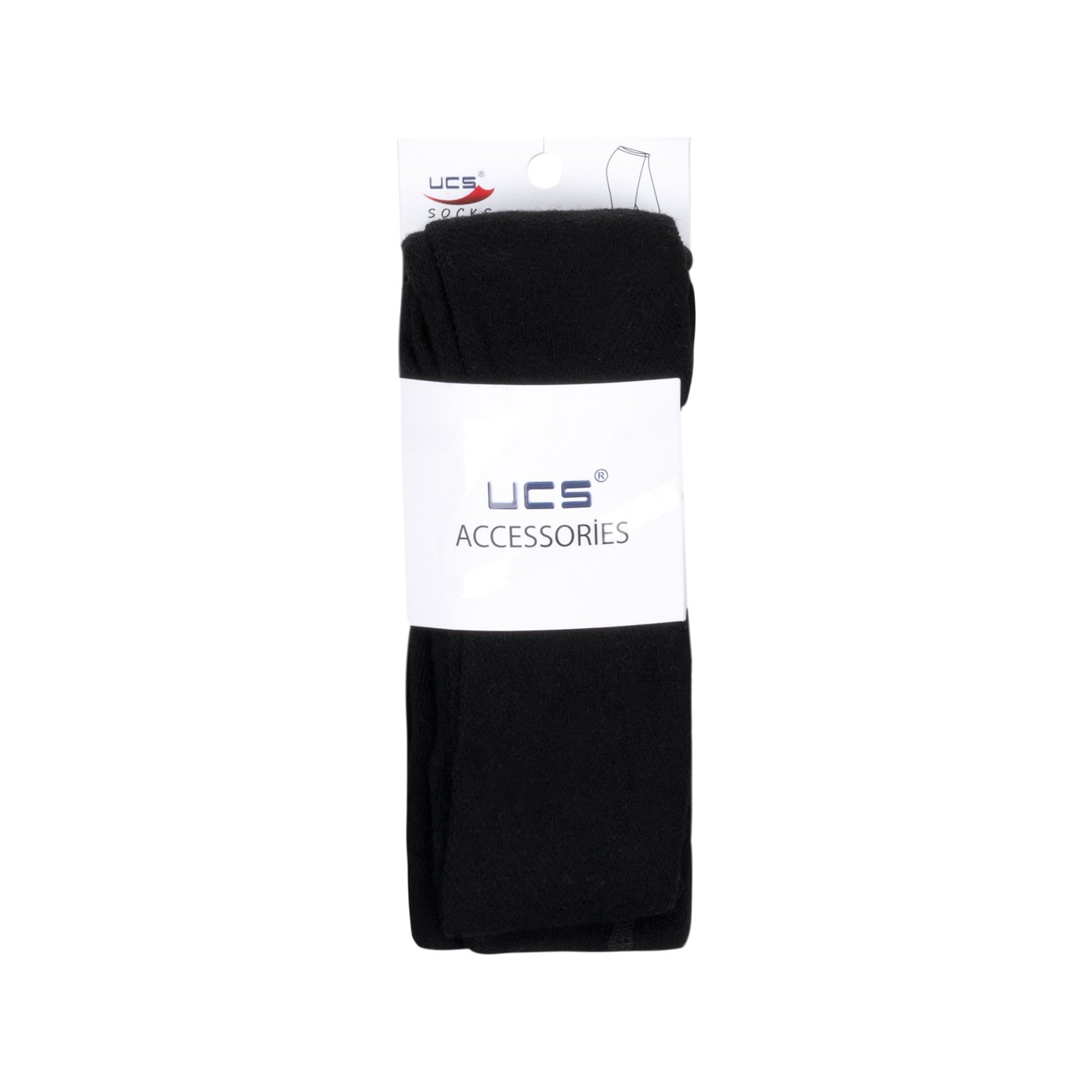 Колготки UCS Socks з бабками однотонні (M0C0301-1049-9G-black) зображення 2