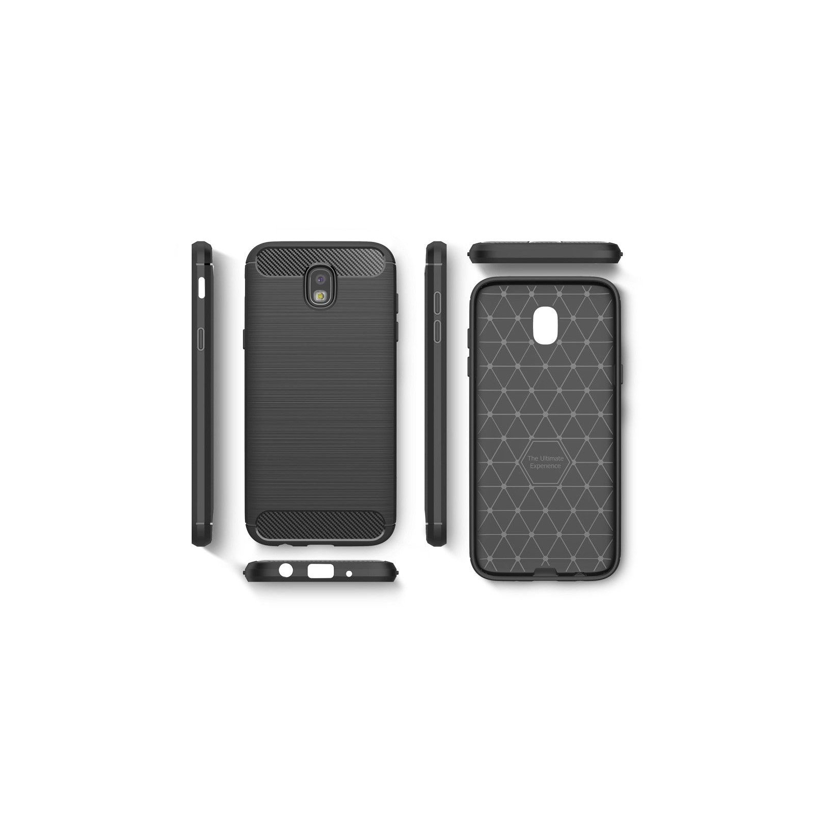 Чохол до мобільного телефона для SAMSUNG Galaxy J5 2017 Carbon Fiber (Black) Laudtec (LT-J52017B) зображення 5