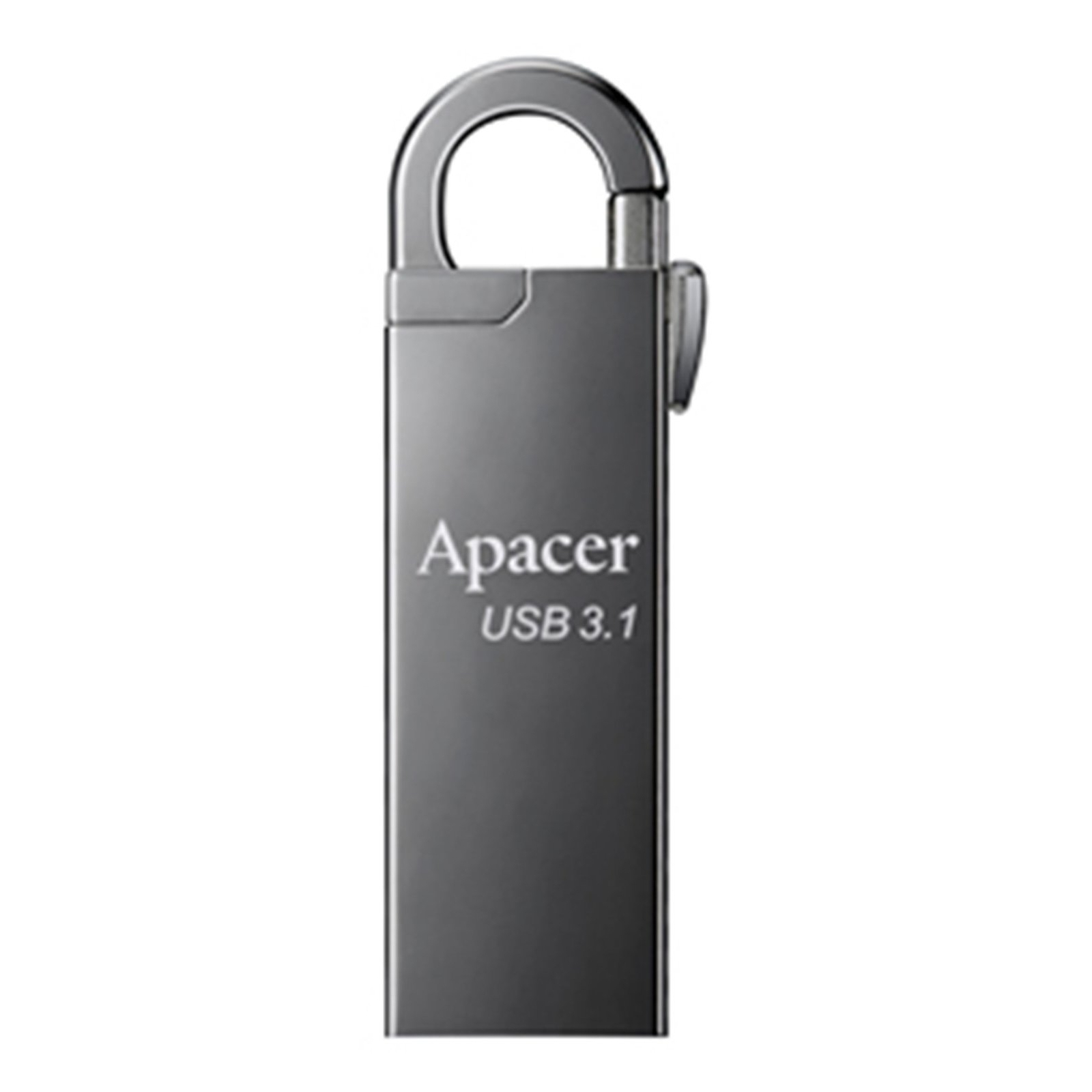 USB флеш накопичувач Apacer 128GB AH15A Ashy USB 3.1 (AP128GAH15AA-1)
