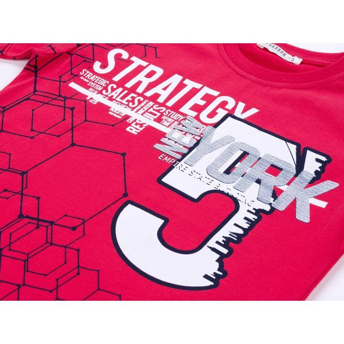 Футболка дитяча Breeze "STRATEGY" (10152-128B-red) зображення 4