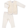 Набор детской одежды Интеркидс с розочками (2365-80G-beige)