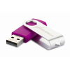 USB флеш накопитель eXceleram 16GB P1 Series Silver/Purple USB 2.0 (EXP1U2SIPU16) изображение 2