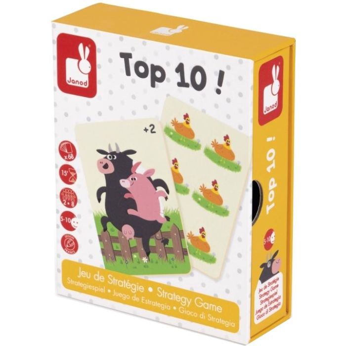 Настільна гра Janod мемо Топ 10 (J02760)
